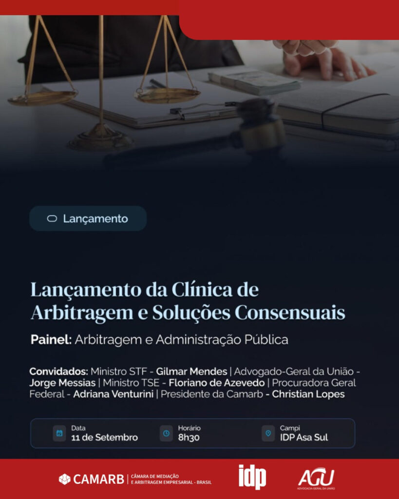 Inauguração Clínica de Arbitragem e Soluções Consensuais
