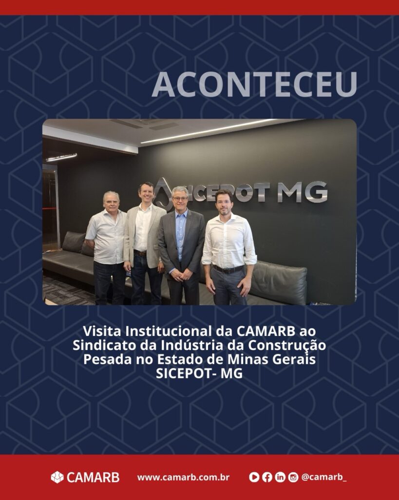 Visita Institucional da CAMARB ao SICEPOT/MG