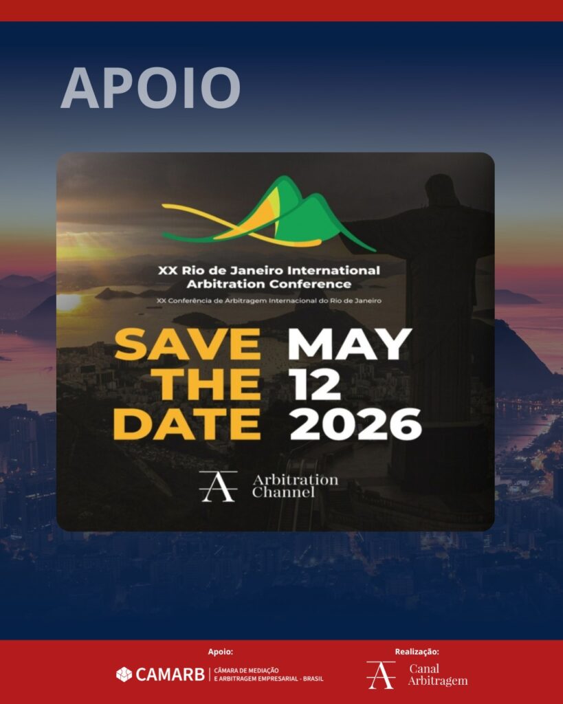 XX Conferência de Arbitragem Internacional do Rio de Janeiro 2026