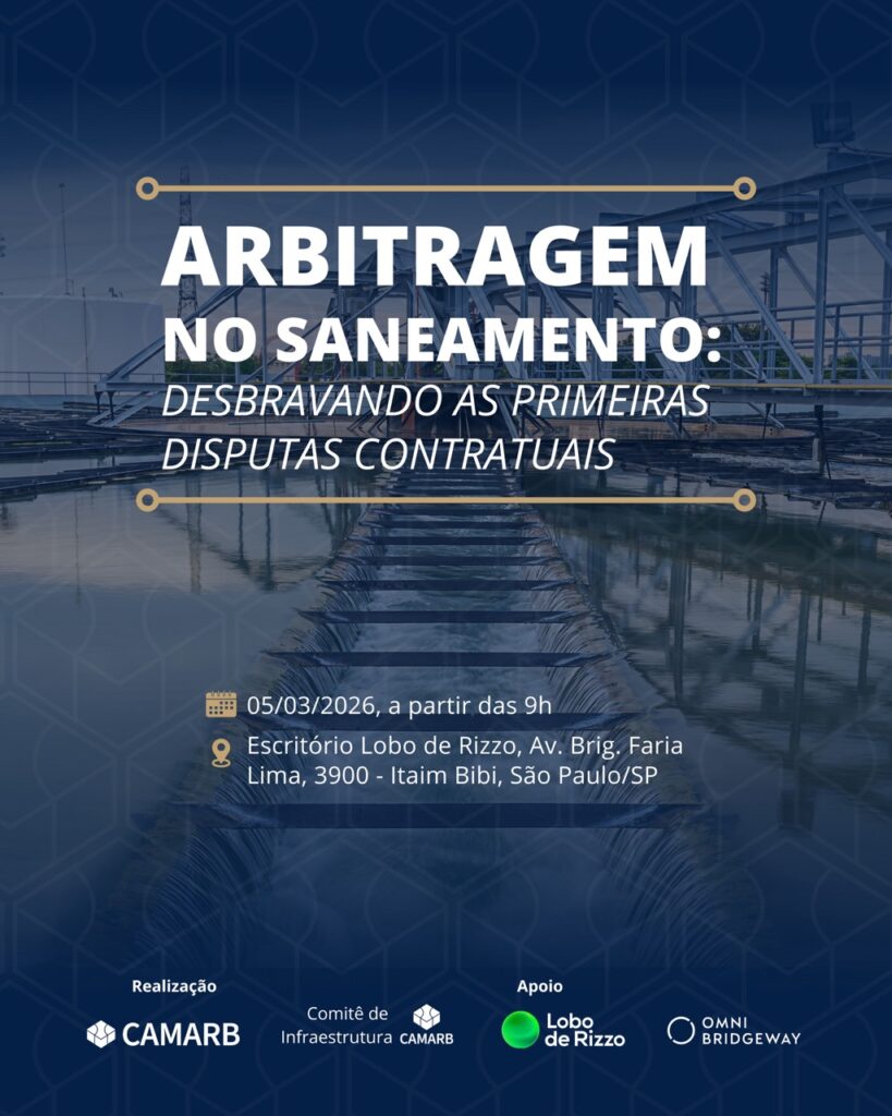 Arbitragem no saneamento: desbravando as primeiras disputas contratuais