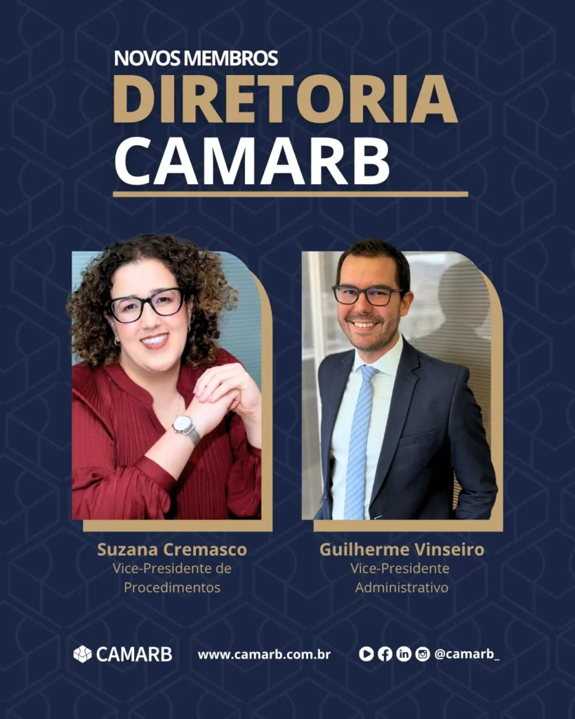 Boas-vindas aos novos Diretores da CAMARB